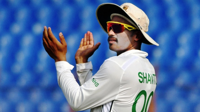 আবারও টেস্টে বাংলাদেশের অধিনায়ক শান্ত!