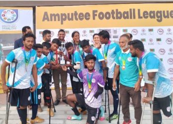 অ‍্যাম্পিউটি ফুটবল লিগের সফল সমাপ্তি