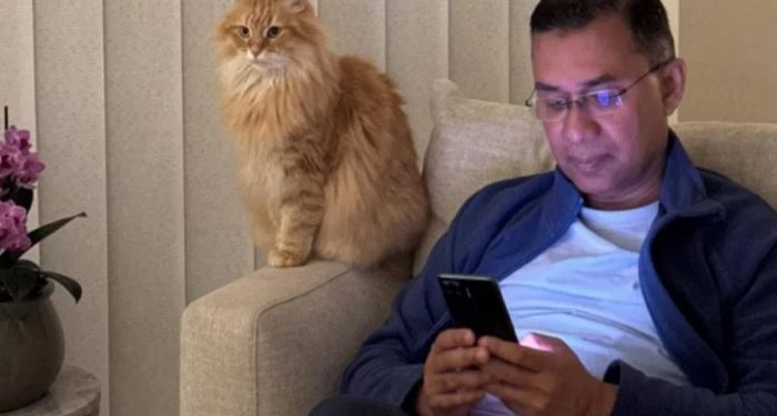 তারেক রহমানের সাথে দেশে ফিরছে পোষা বিড়াল ‘জেবু’