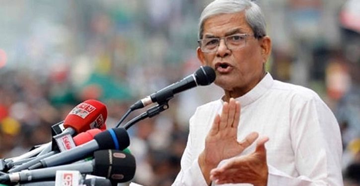 ভাঙচুর ও অগ্নিসংযোগ, সরকারকে যে বার্তা দিলেন ফখরুল