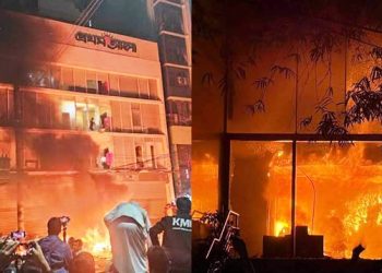 প্রথম আলো-ডেইলি স্টার-ছায়ানট-উদীচীতে হামলা, গ্রেপ্তার ৯