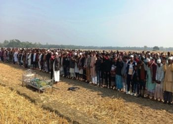 সাজিদের জানাজায় হাজারো মানুষের ঢল, দাফন সম্পন্ন