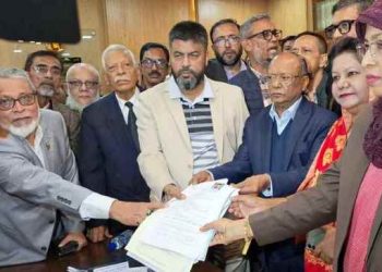 ফেনী-১ আসনে খালেদা জিয়ার পক্ষে মনোনয়নপত্র জমা