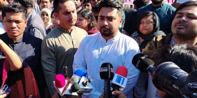 হাদির ওপর হামলা নির্বাচনবিরোধী ষড়যন্ত্র: নাহিদ