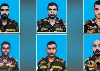 সুদানে নিহত ৬ বাংলাদেশি শান্তিরক্ষীর মরদেহ দেশে পৌঁছেছে