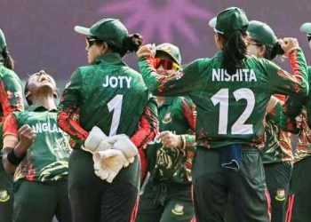 থাইল্যান্ডকে হারিয়ে বাংলাদেশ নারী দলের টানা পাঁচ জয়