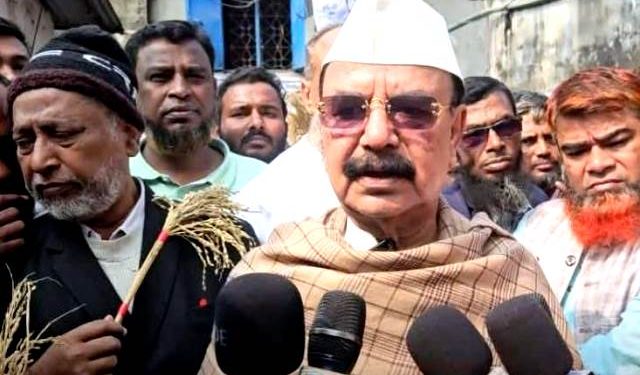 কেরানীগঞ্জে গয়েশ্বর চন্দ্র রায়ের গণসংযোগ