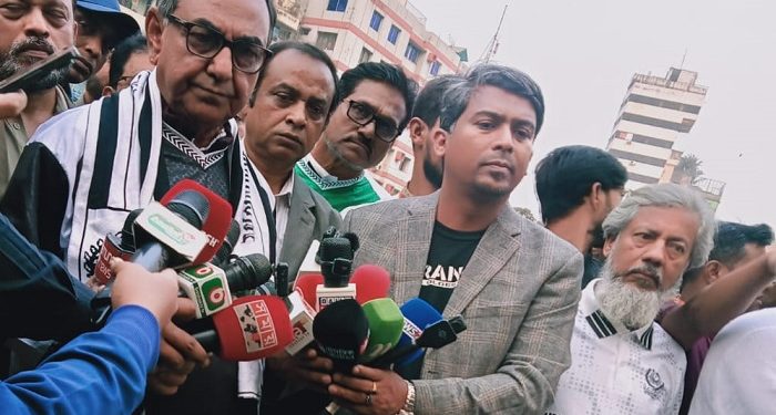 মোহামেডানের সাবেক খেলোয়াড় ও অফিসিয়াল মেম্বারের প্রীতি ম‍্যাচে মির্জা আব্বাস