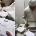 পোস্টাল ব্যালট গণনার ভিডিও ভাইরাল