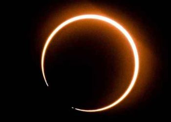 বছরের প্রথম বলয়গ্রাস সূর্যগ্রহণ মঙ্গলবার