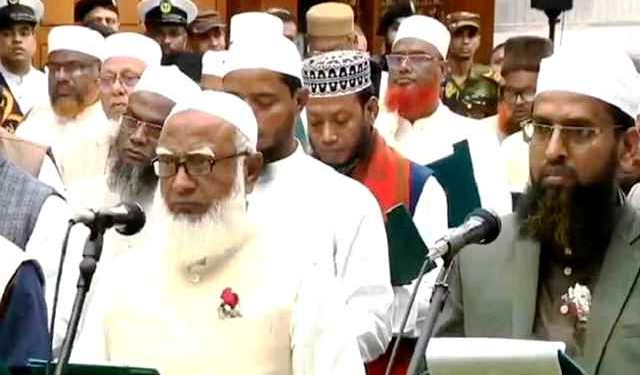 দুটি শপথ নিলেন জামায়াতের সংসদ সদস্যরা