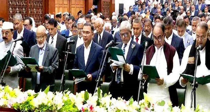 শপথ নিলেন বিএনপির নবনির্বাচিত এমপিরা