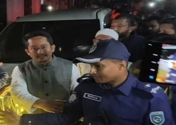 চাঁদাবাজির অভিযোগ তুলে মধ্যরাতে তোপের মুখে সারজিস