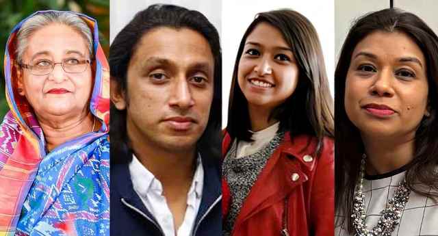 হাসিনা, টিউলিপ, আজমিনা, রাদওয়ানের জেল–জরিমানা