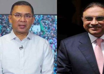 তারেক রহমানকে শুভেচ্ছা জানালেন পাকিস্তানের প্রেসিডেন্ট