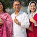 ভোট দিয়ে স্ত্রী ও মেয়েকে নিয়ে ফেসবুকে ছবি শেয়ার করলেন তারেক রহমান