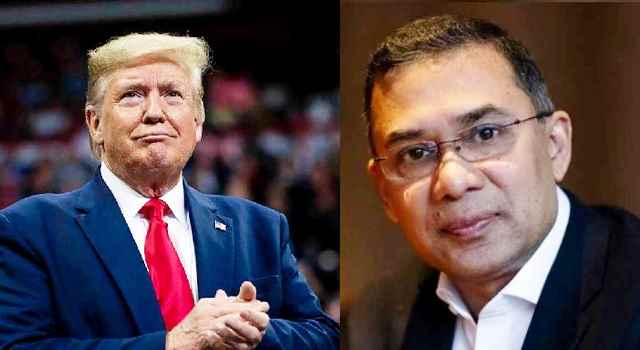 তারেক রহমানকে চিঠি পাঠালেন ট্রাম্প, দিলেন যে বার্তা
