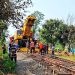 নীলসাগর ট্রেনের বগি উদ্ধার সম্পন্ন, চলছে লাইন স্থাপনের কাজ
