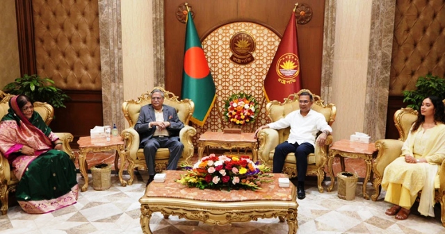 রাষ্ট্রপতির সঙ্গে প্রধানমন্ত্রীর সৌজন্য সাক্ষাৎ