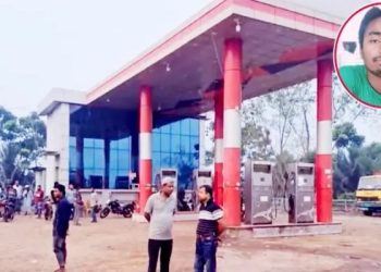 তেল না পেয়ে পাম্পের ম্যানেজারকে ট্রাকচাপায় হত্যা