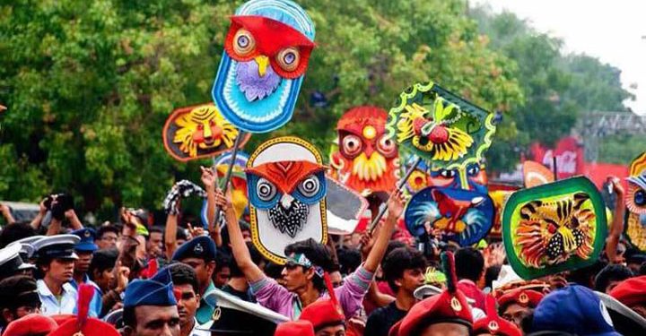 পহেলা বৈশাখে মুখোশ পরায় নিষেধাজ্ঞা