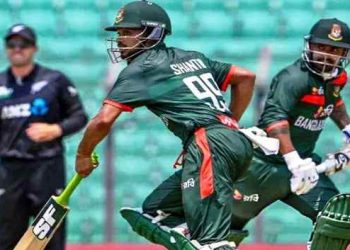 নিউজিল্যান্ডকে হারিয়ে সিরিজ জয় বাংলাদেশের