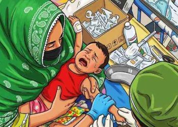 হামের উপসর্গ নিয়ে আরও ১০ শিশুর মৃত্যু