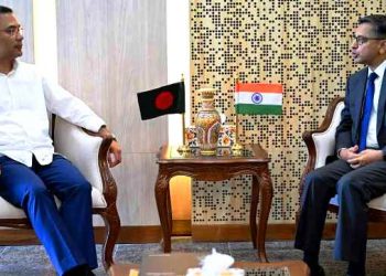 প্রধানমন্ত্রীর সঙ্গে ভারতীয় হাইকমিশনারের সৌজন্য সাক্ষাৎ