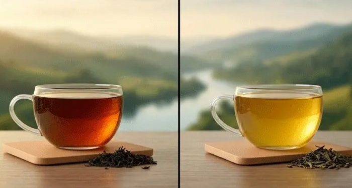 গ্রিন টি নাকি ব্ল্যাক চা কোনটি স্বাস্থ্যের জন্য উপকারী