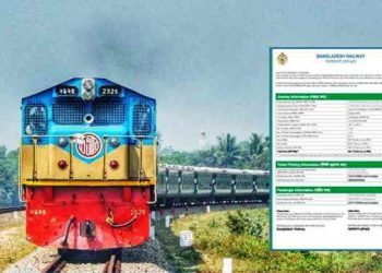 ট্রেনে ঈদযাত্রার দ্বিতীয় দিনের টিকিট বিক্রি চলছে