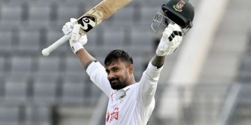 লিটনের সেঞ্চুরিতে বাংলাদেশের রান ২৭৮,পাকিস্তানের ২১