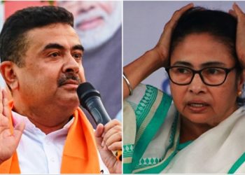 ভবানীপুরে শুভেন্দুর কাছে পরাজিত মমতা