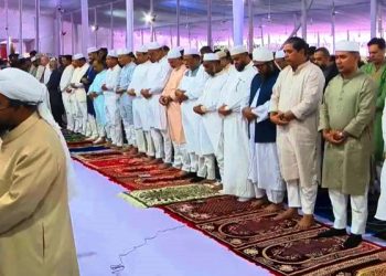 জাতীয় ঈদগাহে ঈদুল আজহার প্রধান জামাত অনুষ্ঠিত