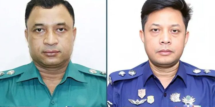 ফেনী ও পঞ্চগড়ের আলোচিত দুই এসপি প্রত্যাহার