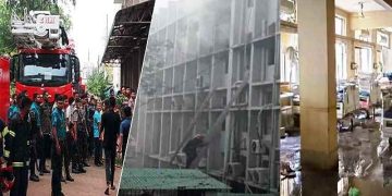 খুমেক হাসপাতালে ভয়াবহ আগুন, নিহত ১