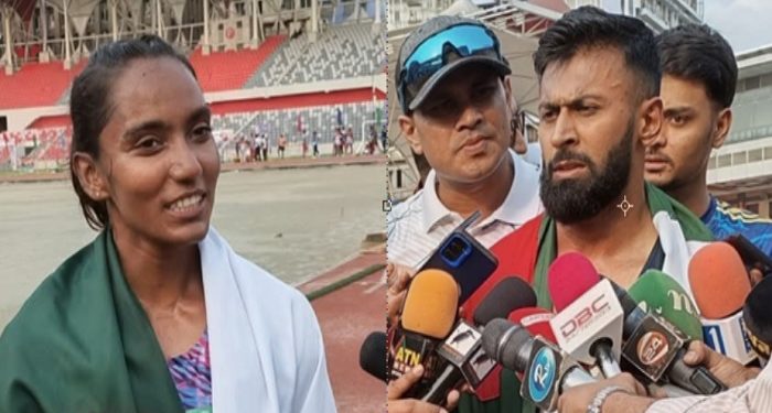 দ্রুততম মানব-মানবী ইমরানুল ও শিরিন