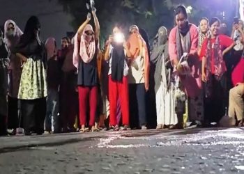 ইডেন মহিলা কলেজে বিক্ষোভ