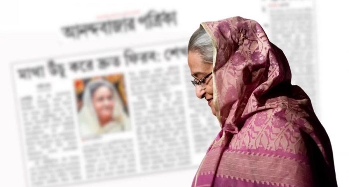 মাথা উঁচু করে দ্রুত ফিরব: আনন্দবাজারকে শেখ হাসিনা