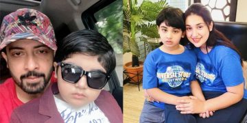 ছেলে জয়কে ঘিরে মতের অমিল শাকিব-অপুর