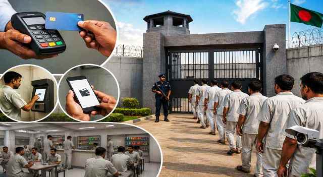 মুন্সিগঞ্জে চালু হলো দেশের প্রথম ‘ক্যাশলেস কারাগার’