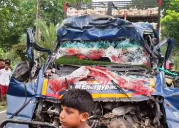 দাঁড়িয়ে থাকা ট্রাকে পিকআপের ধাক্কা, নিহত ৪ 