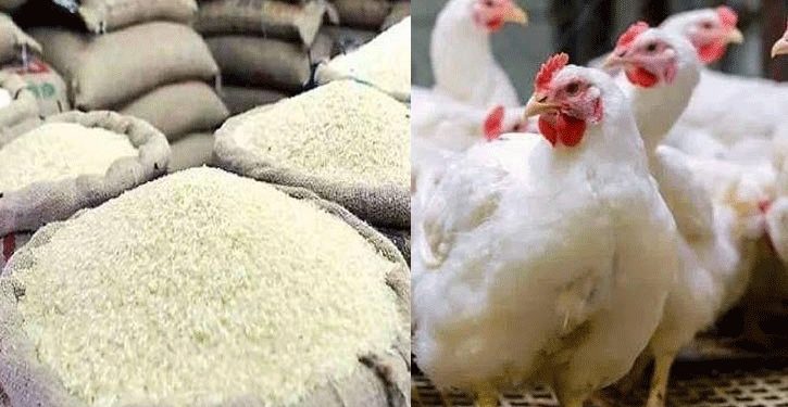 দাম বেড়েছে চাল ও মুরগির