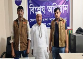 কেরানীগঞ্জে আওয়ামী লীগ নেতা আজিজ গ্রেফতার