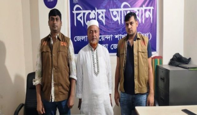 কেরানীগঞ্জে আওয়ামী লীগ নেতা আজিজ গ্রেফতার