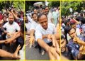 ধানমন্ডি ৩২ নম্বরে সাংবাদিকদের ওপর হামলা