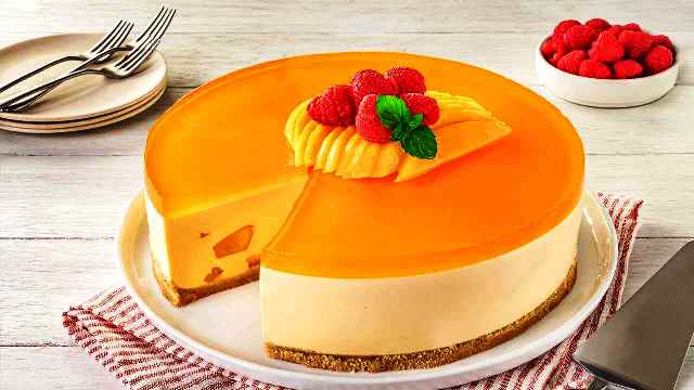 ম্যাঙ্গো চিজ কেক বানানোর রেসিপি
