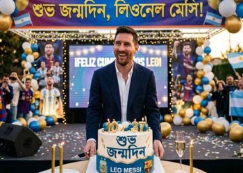 শুভ জন্মদিন ফুটবল জাদুকর মেসি