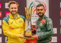 অস্ট্রেলিয়ার বিপক্ষে টস হেরে ব্যাটিংয়ে বাংলাদেশ