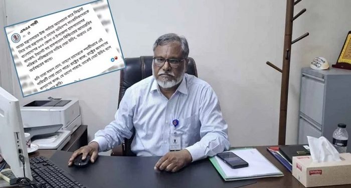 হাসপাতালের বাথরুম পরিষ্কারের দায়িত্ব সাংবাদিকদের দিতে চান স্বাস্থ্য কর্মকর্তা!