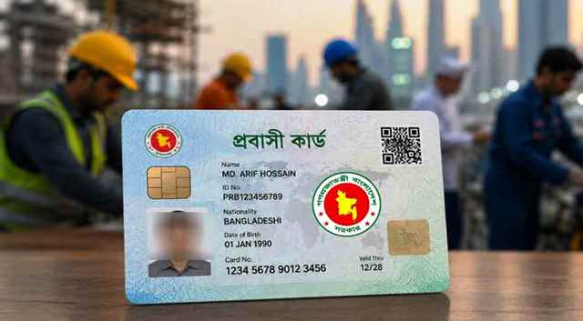 আগস্টে আসছে ‘প্রবাসী কার্ড’, মিলবে ১০ বিশেষ সুবিধা